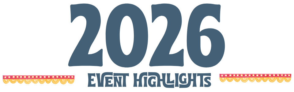 graphic text that reads 2026 event highlights