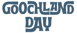 blue goochland day text