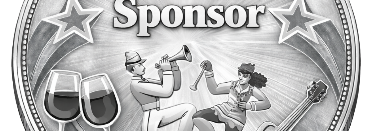 silver-colored medallion with goochland day silver sponsor 2026